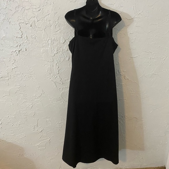 XLarge Women’s Sun Dress Vintage Built in shelf Support Maxi Black Avon - Picture 3 of 5